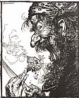 Mother Goose A Little Nothing Woman by Arthur Rackham